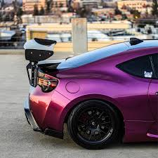 Purple Car Wrap